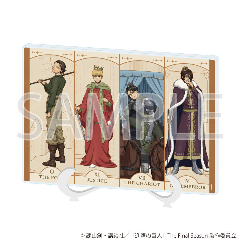 『進撃の巨人The Final Season』アクリルアートボード(A5サイズ)06/タロットver.(描き下ろしイラスト)