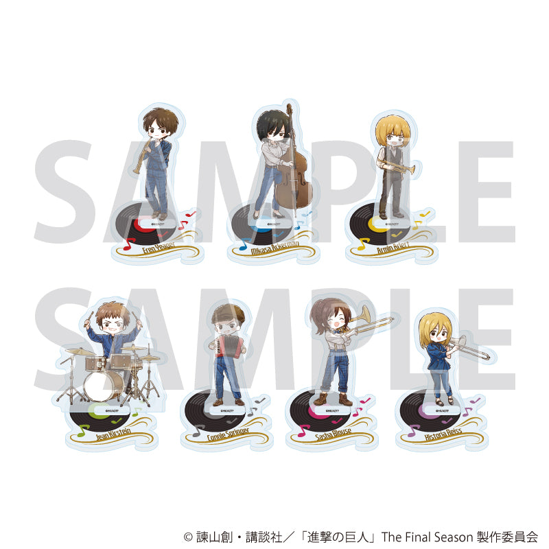 『進撃の巨人』アクリルぷちスタンド01/ジャズver. Aセット コンプリートセット(全7種)(グラフアートイラスト)