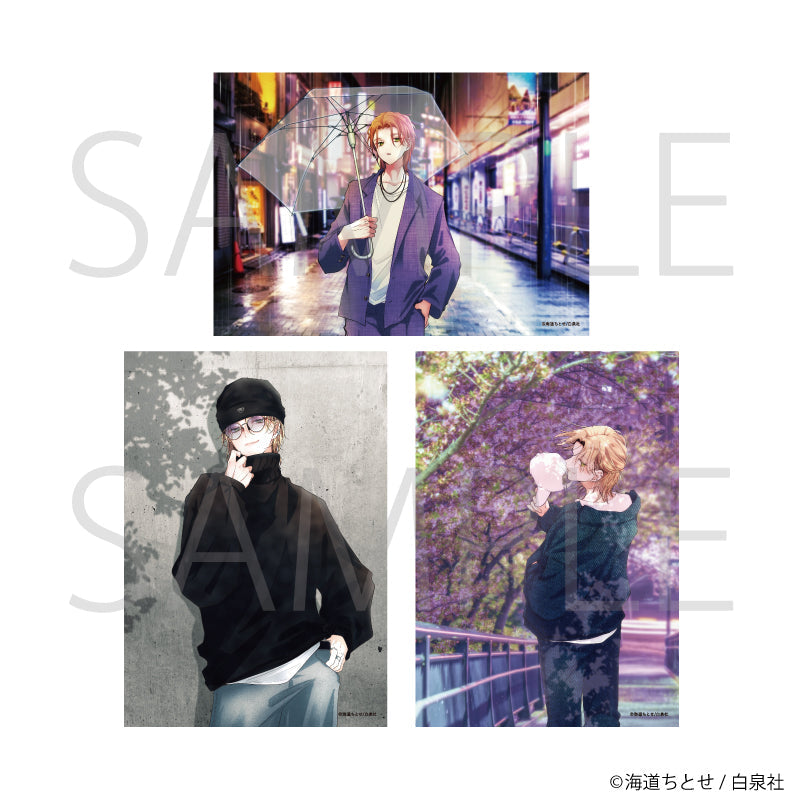 『ウチの万李がお世話になります』L版ブロマイド3枚セット01/成田万李