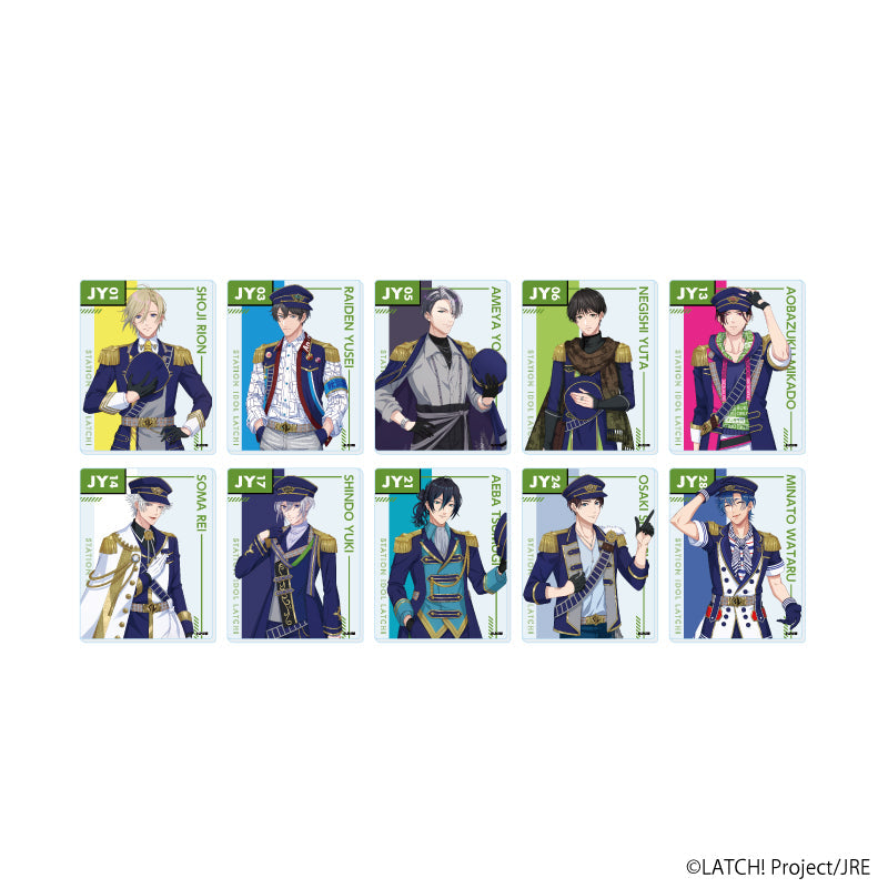 『STATION IDOL LATCH!』アクリルカード07/コンプリートセット(全10種)(公式イラスト)
