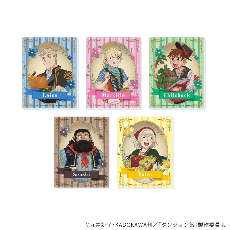 『ダンジョン飯』アクリルカード04/収穫祭ver. コンプリートセット(全5種)(描き下ろしイラスト)