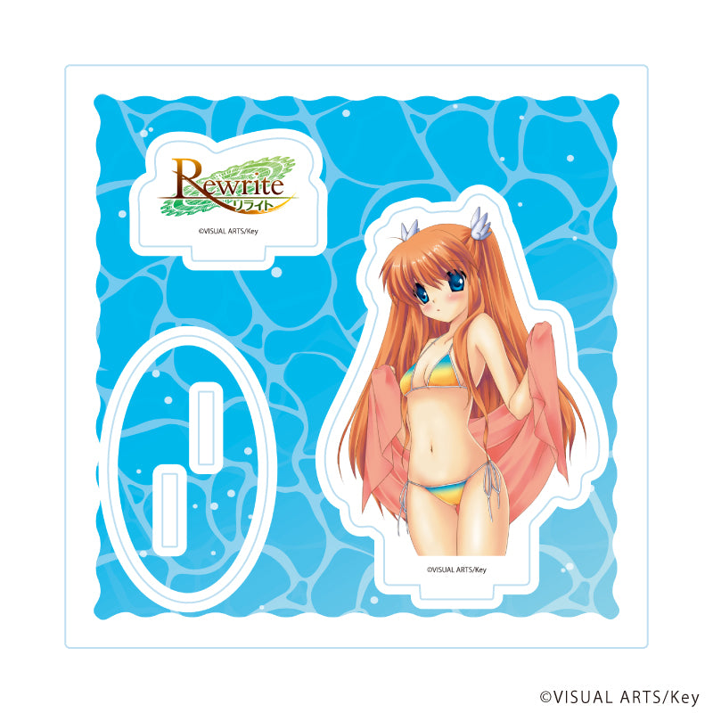 Rewrite Kanon グッズ まとめ売り Rewrite』アクリルスタンドプレート03/千里 朱音(公式イラスト