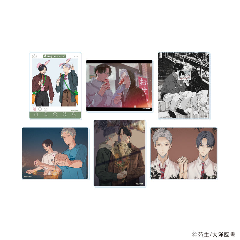 『兎の森』アクリルカード02/コンプリートセット(全6種)(公式&描き下ろしイラスト)