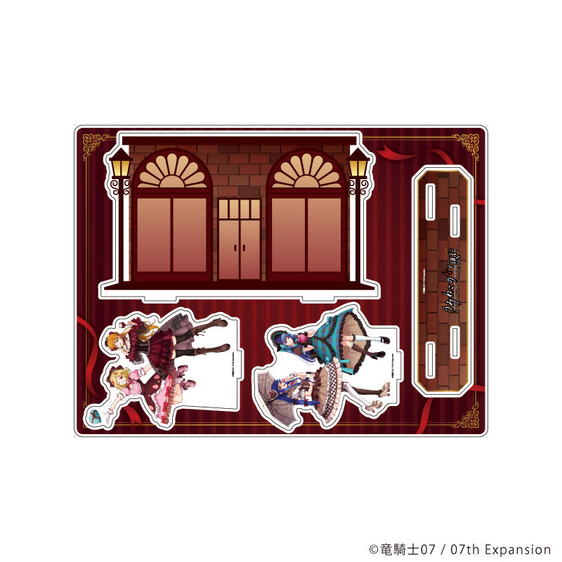 『うみねこのなく頃に』アクリルジオラマ03/集合デザイン ドルチェver.(描き下ろしイラスト)