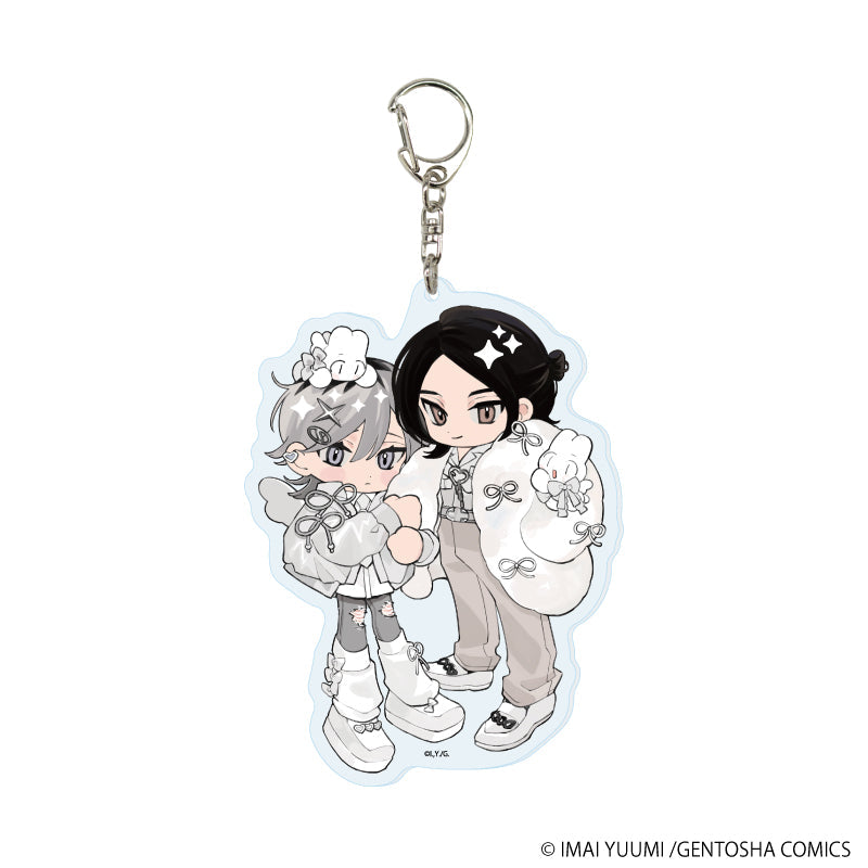 『弱虫オメガは溺愛されたい』デカアクリルキーホルダー02/B(描き下ろしイラスト)