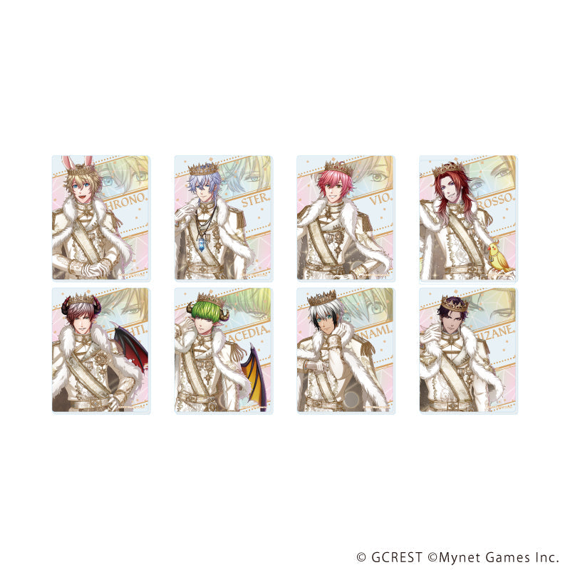 『夢王国と眠れる100人の王子様』アクリルカード13/コンプリートセット(全8種)(公式イラスト)