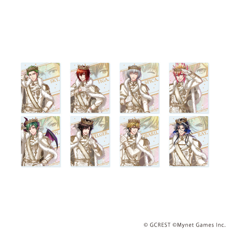 『夢王国と眠れる100人の王子様』アクリルカード14/コンプリートセット(全8種)(公式イラスト)