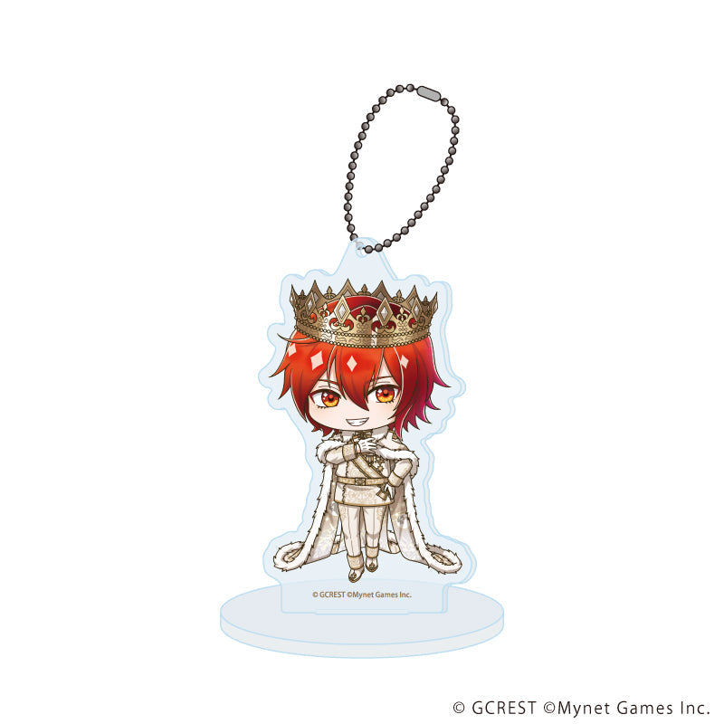 『夢王国と眠れる100人の王子様』アクリルスタンドキーホルダー74/ティーガ(ミニキャライラスト)