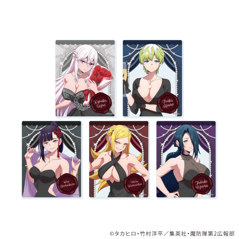 『魔都精兵のスレイブ2』アクリルカード01/コンプリートセット(全5種)(描き下ろしイラスト)