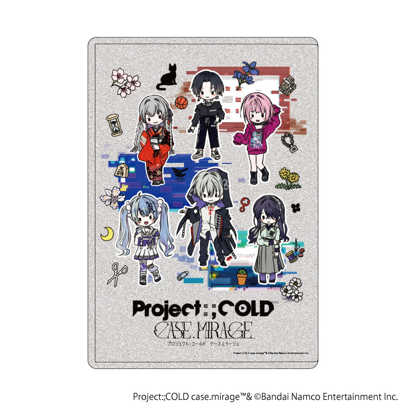 『Project:;COLD case.mirage』キャラクリアケース02/集合デザイン(グラフアートイラスト) - Anime Store.JP