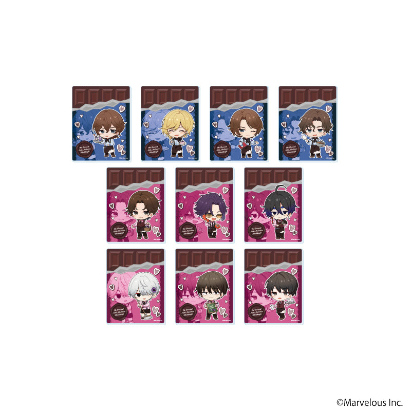 『千銃士:Rhodoknight』アクリルカード03/バレンタインver. コンプリートセット(全10種)(ミニキャライラスト)