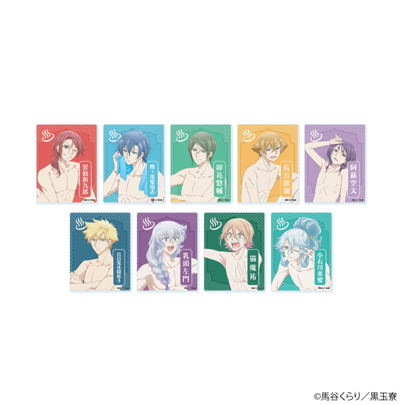 『美男高校地球防衛部ハイカラ!』アクリルカード02/コンプリートセット(全9種)(描き下ろしイラスト)