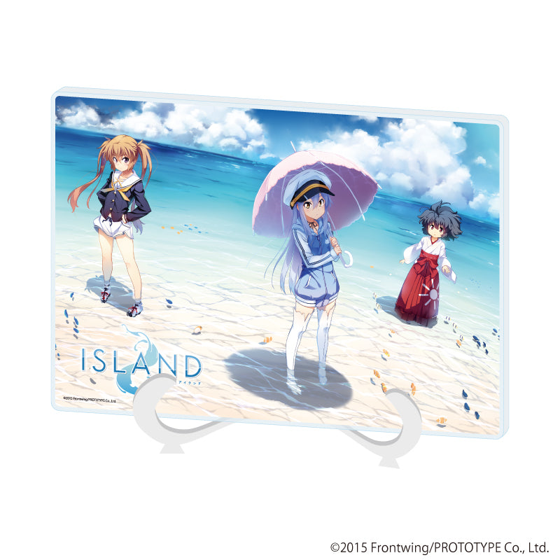 『ISLAND』アクリルアートボード(A5サイズ)01/集合(公式イラスト)