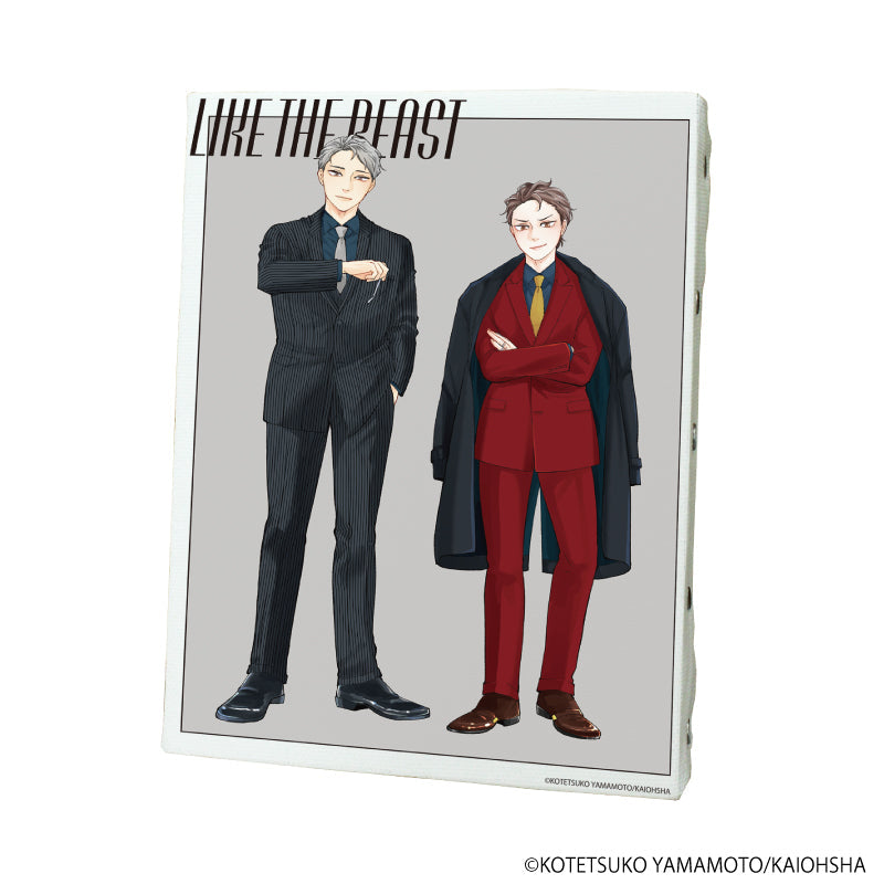 『ほんと野獣』キャンバスボード01/上田朝春&後藤田輝(描き下ろしイラスト)