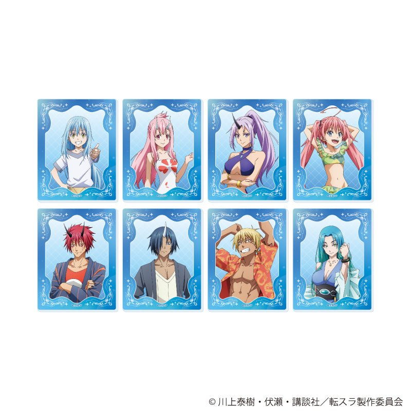 『転生したらスライムだった件 蒼海の涙編』アクリルカード01/コンプリートセット(全8種)(公式イラスト)