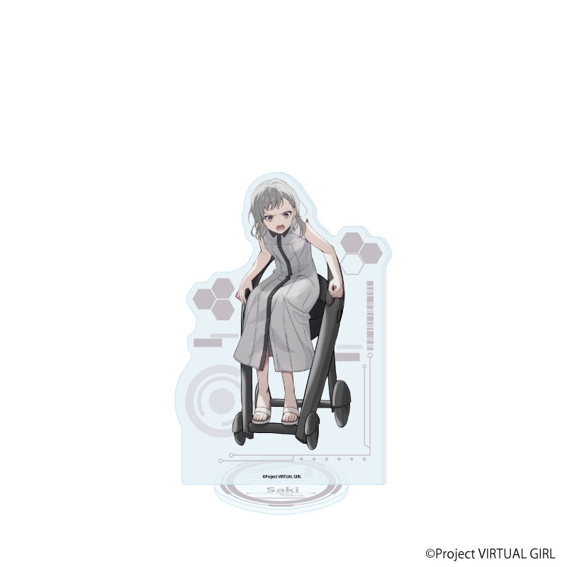 『VIRTUAL GIRL @ WORLD’S END』アクリルスタンド06/サキ(公式イラスト)