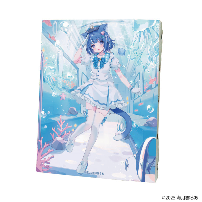 『海月雲ろあ』キャンバスボード01/海月雲ろあ 駅員衣装ver(描き下ろしイラスト)