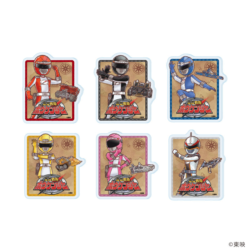 『轟轟戦隊ボウケンジャー』アクリルマグネット01/コンプリートセット(全6種)(グラフアートイラスト)