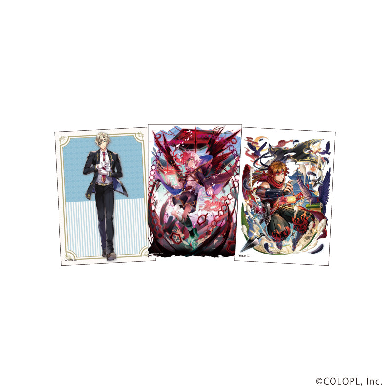 『クイズRPG 魔法使いと黒猫のウィズ』L版ブロマイド3枚セット12/A(公式イラスト)