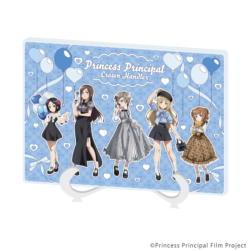 『第4章プリンセス・プリンシパル Crown Handler』アクリルアートボード(A5サイズ)02/集合デザイン(描き下ろしイラスト)