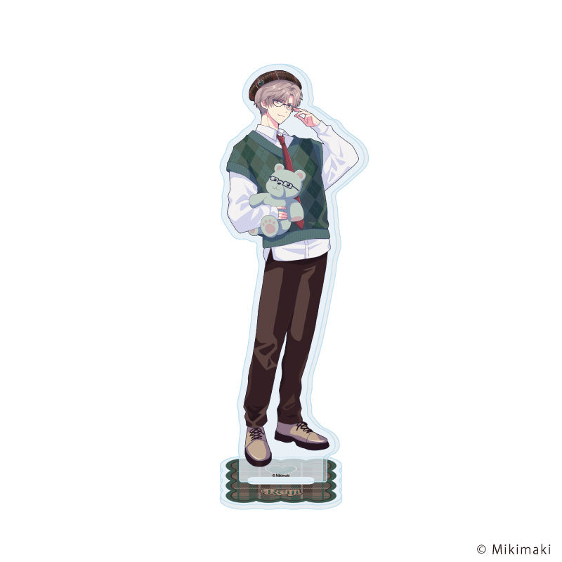 『アイドルと〇〇しちゃダメですか?』アクリルスタンド08/芝浦 零司(描き下ろしイラスト)