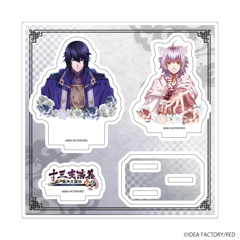『十三支演義 偃月三国伝1・2』アクリルスタンドプレート01/劉備&曹操(公式イラスト) - Anime Store.JP