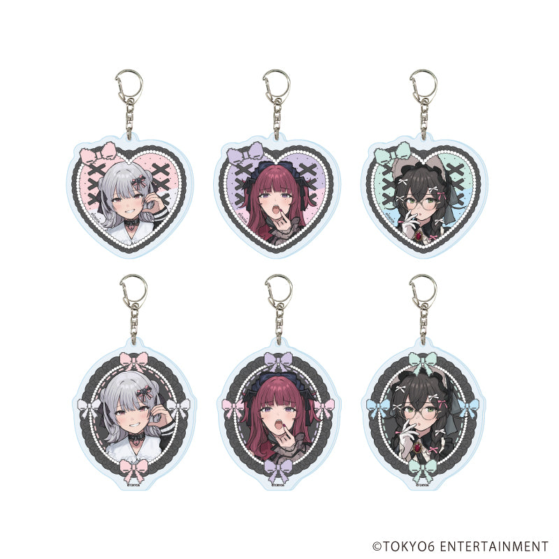 TOKYO6キャラクターズ』アクリルキーホルダー01/コンプリートセット(全