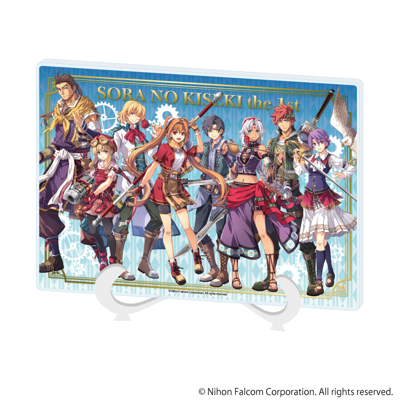 『空の軌跡 the 1st』アクリルアートボード(A5サイズ)01/集合デザイン(公式イラスト)