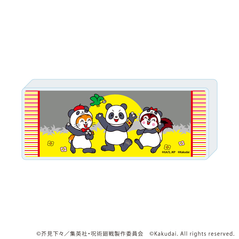 『呪術廻戦×クッピーラムネ』ミニアクリルブロック04/パンダ(ミニキャライラスト)