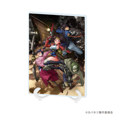 甲鉄城のカバネリ』アクリルスタンドプレート03/菖蒲 10周年記念ver