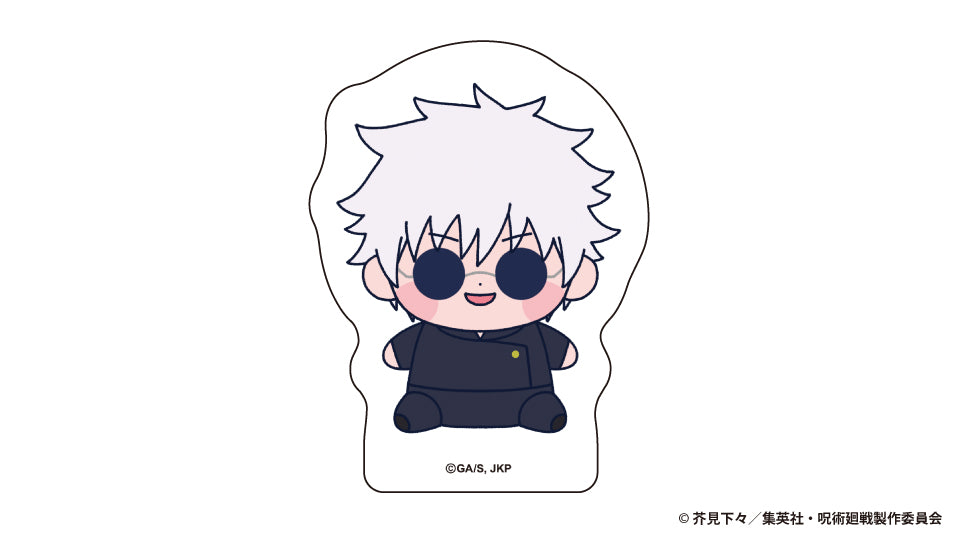 『呪術廻戦』5周年 懐玉・玉折  もっちび ダイカットステッカー 五条 悟（懐玉・玉折）