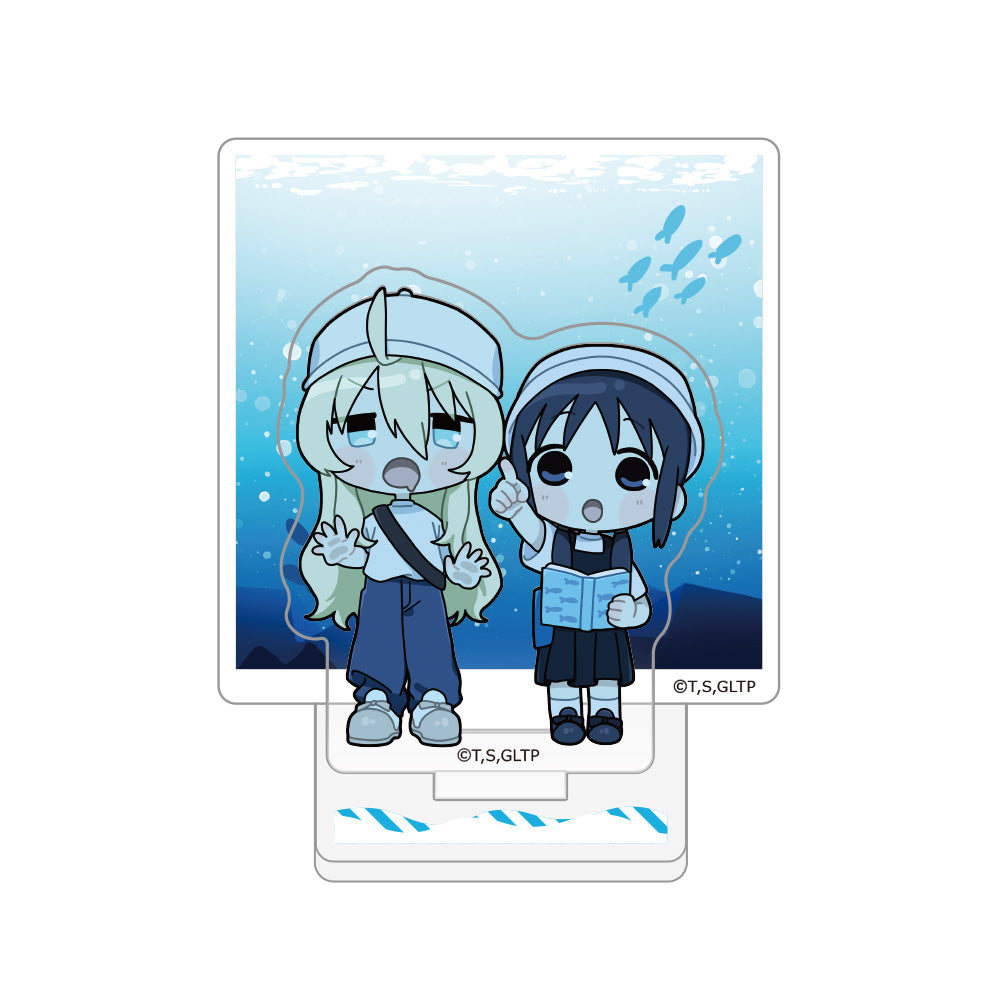 少女終末旅行』描き下ろし特大アクリルスタンド(ユーリ/水族館