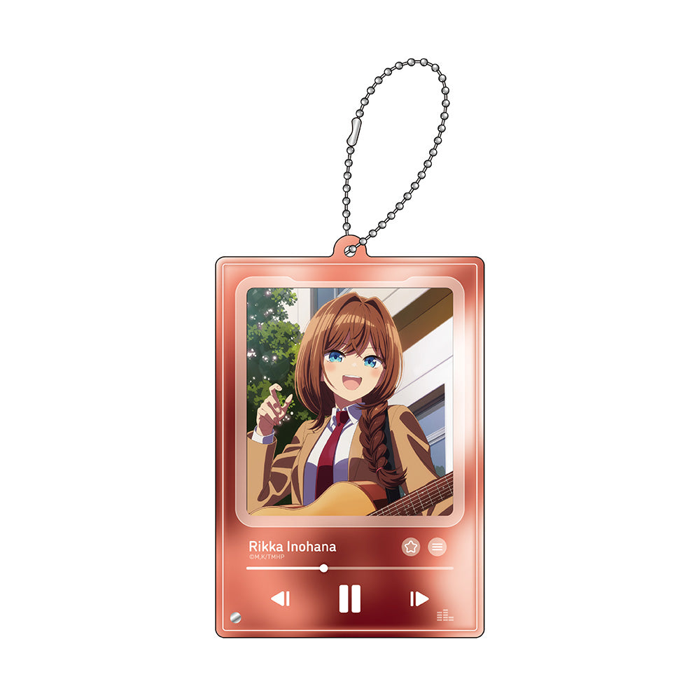 『真夜中ハートチューン』アクリルカード付きキーホルダー  井ノ華六花