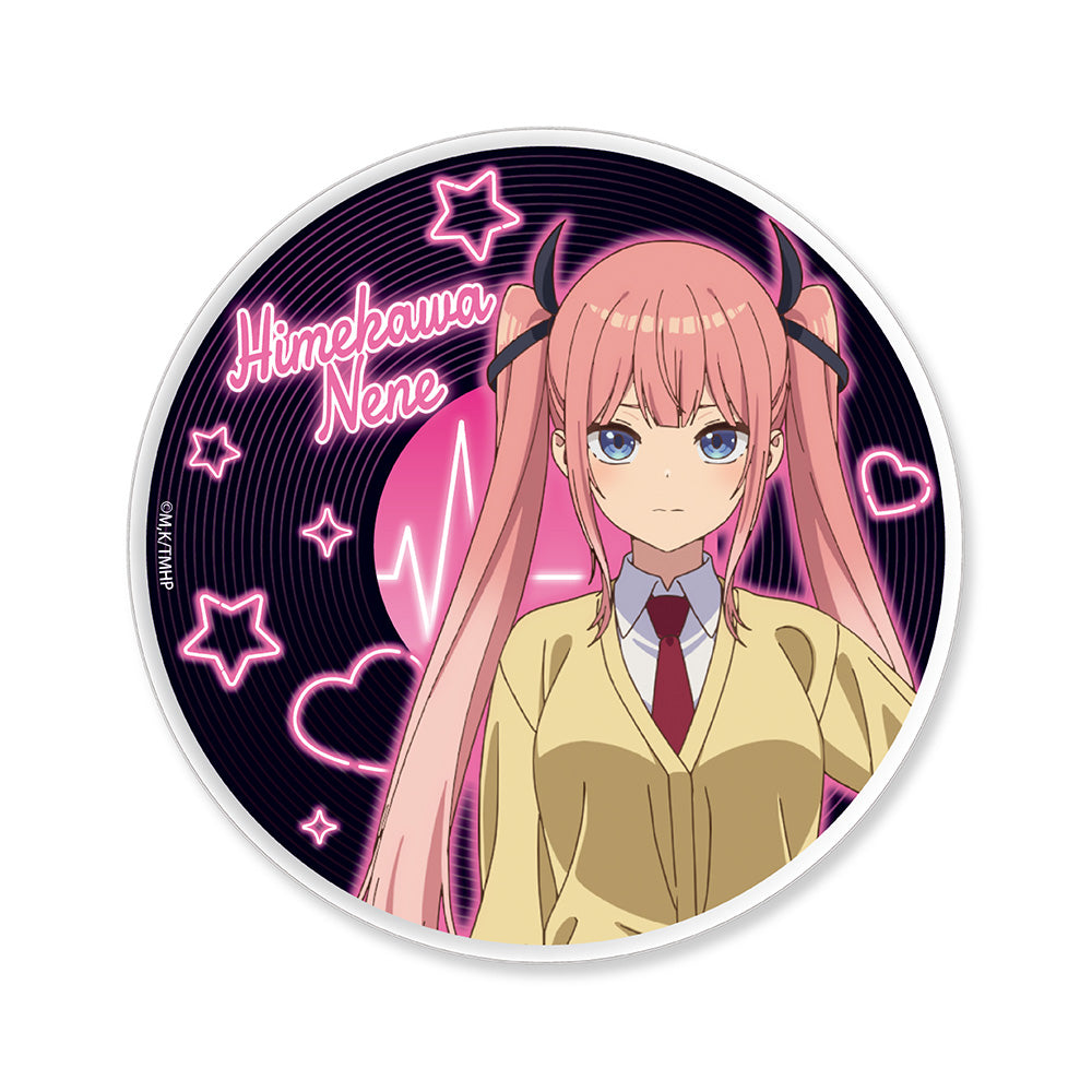 『真夜中ハートチューン』レコード風アクリルコースター  日芽川寧々