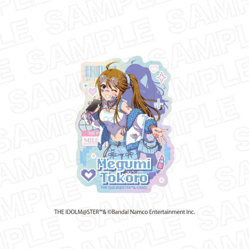 『アイドルマスター シンデレラガールズ×アイドルマスター ミリオンライブ!』オーロラステッカー 所 恵美