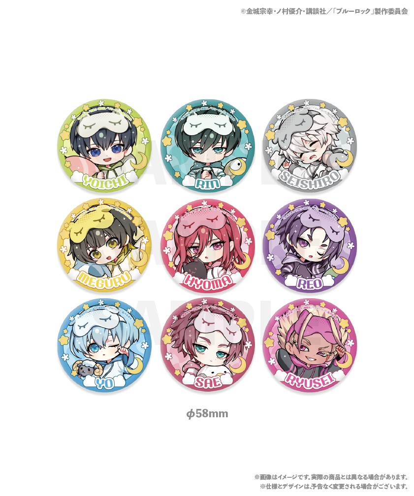 『ブルーロック』トレーディング缶バッチ BOX