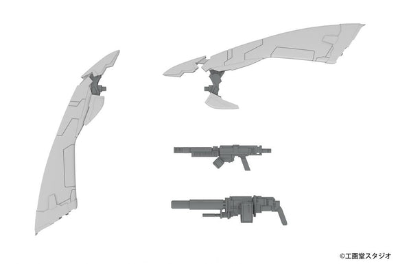 『POWERDoLLS2』1/48スケールプラスチックキット 拡張セットA 5inM 1/48 装甲歩兵用[エンジェルウイング&M51グレネード&DSG12SMG]【202412再販】