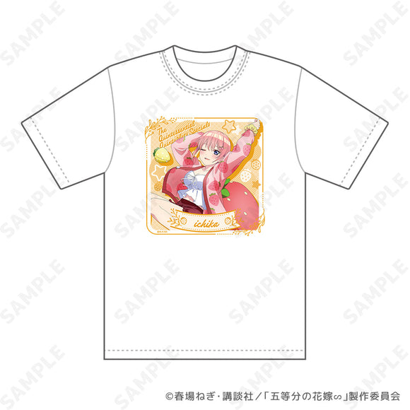 『五等分の花嫁∽』いちごルームウェア Tシャツ 1 一花 ユニセックス Lサイズ