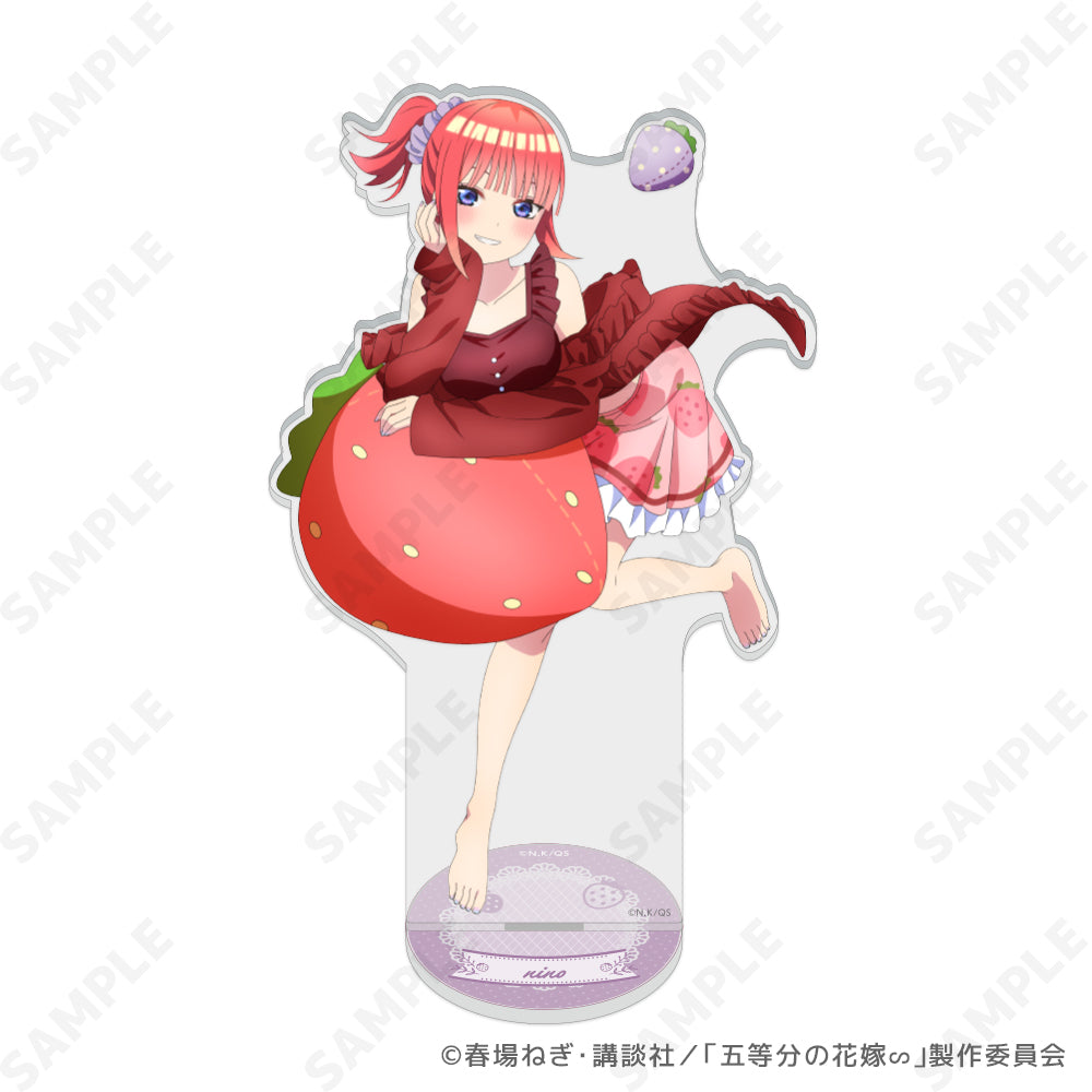 『五等分の花嫁∽』いちごルームウェア BIGアクリルスタンド 2 二乃【202506再販】