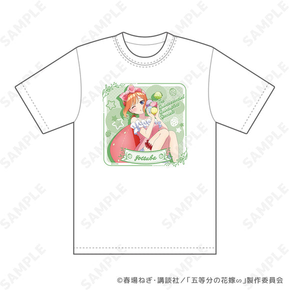 『五等分の花嫁∽』いちごルームウェア Tシャツ 4 四葉 ユニセックス Mサイズ