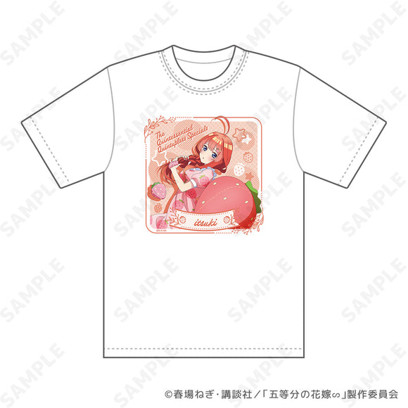 『五等分の花嫁∽』いちごルームウェア Tシャツ 5 五月 ユニセックス Mサイズ