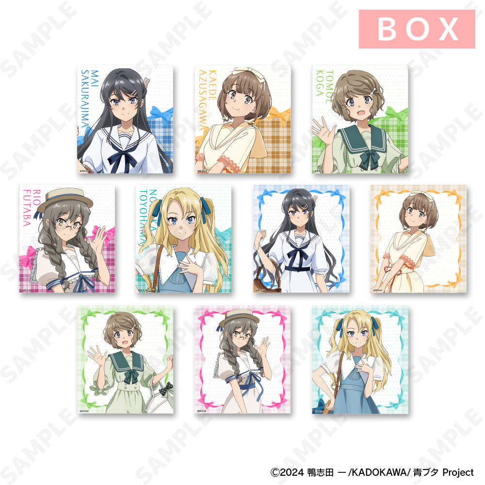 『青春ブタ野郎シリーズ』トレーディングミニ色紙[セーラーワンピース]【BOX】