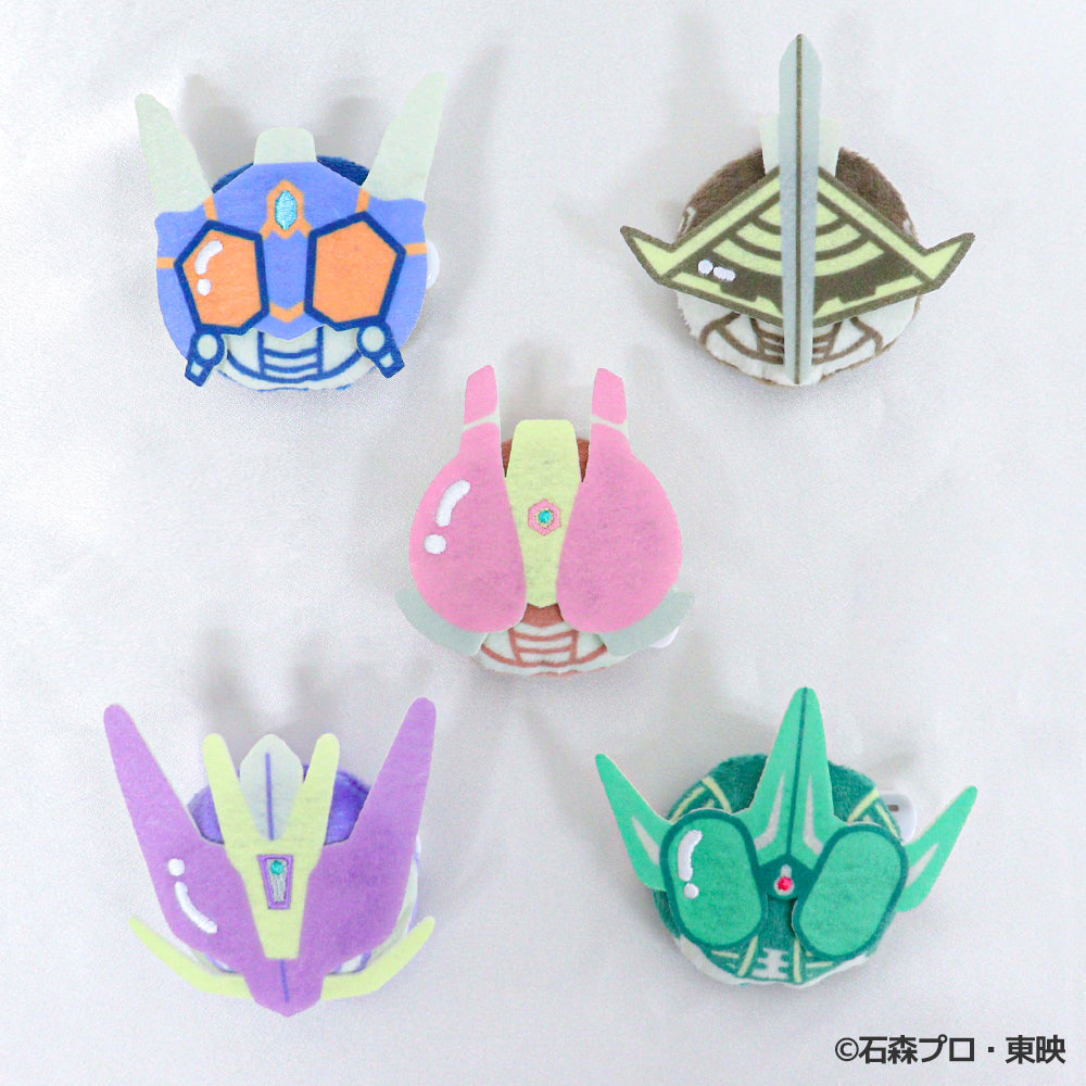 『仮面ライダー電王』おかおぬいバッジコレクション[ギンガムパステルシリーズ]【BOX】
