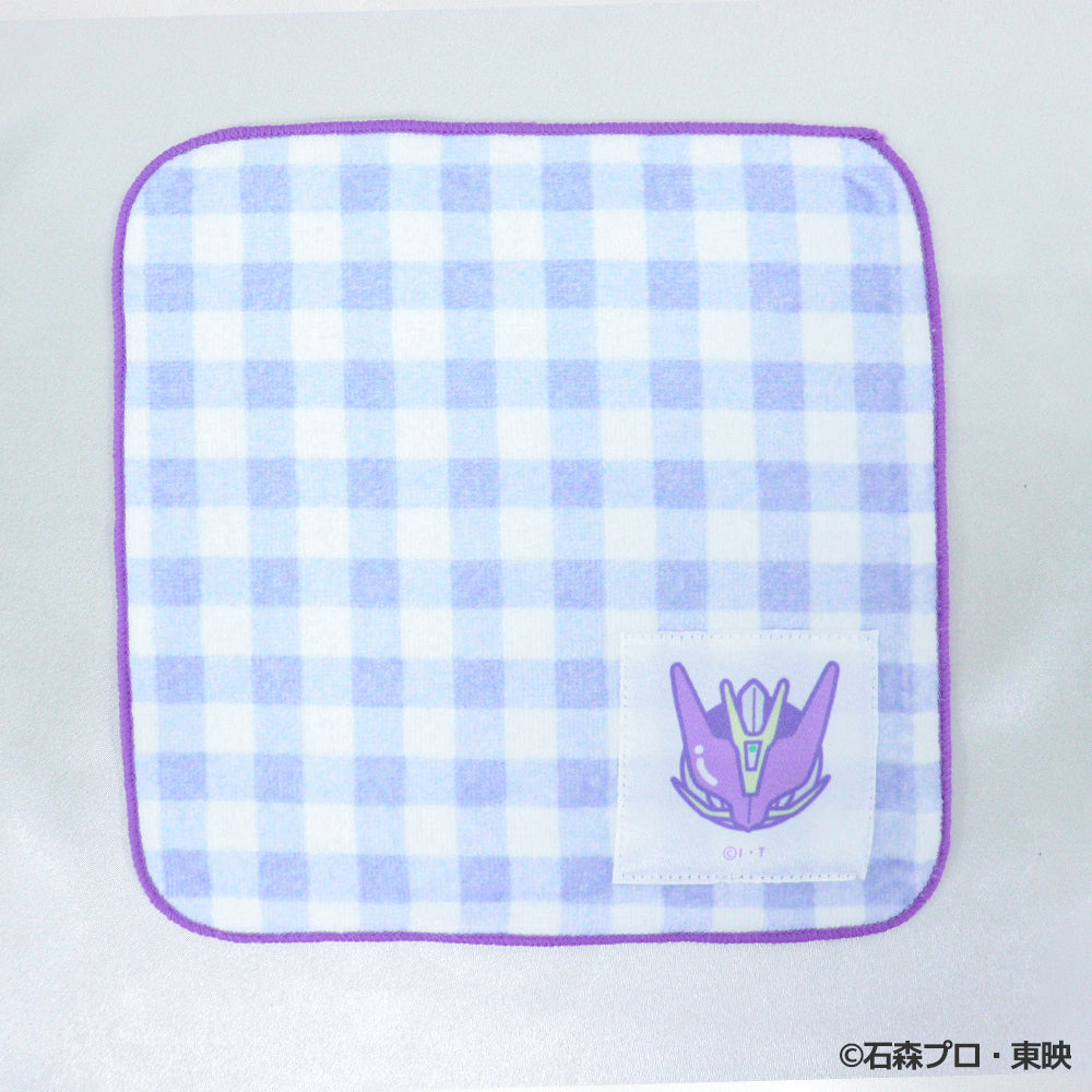 『仮面ライダー電王』ハンドタオル 4 ガンフォーム[ギンガムパステルシリーズ]