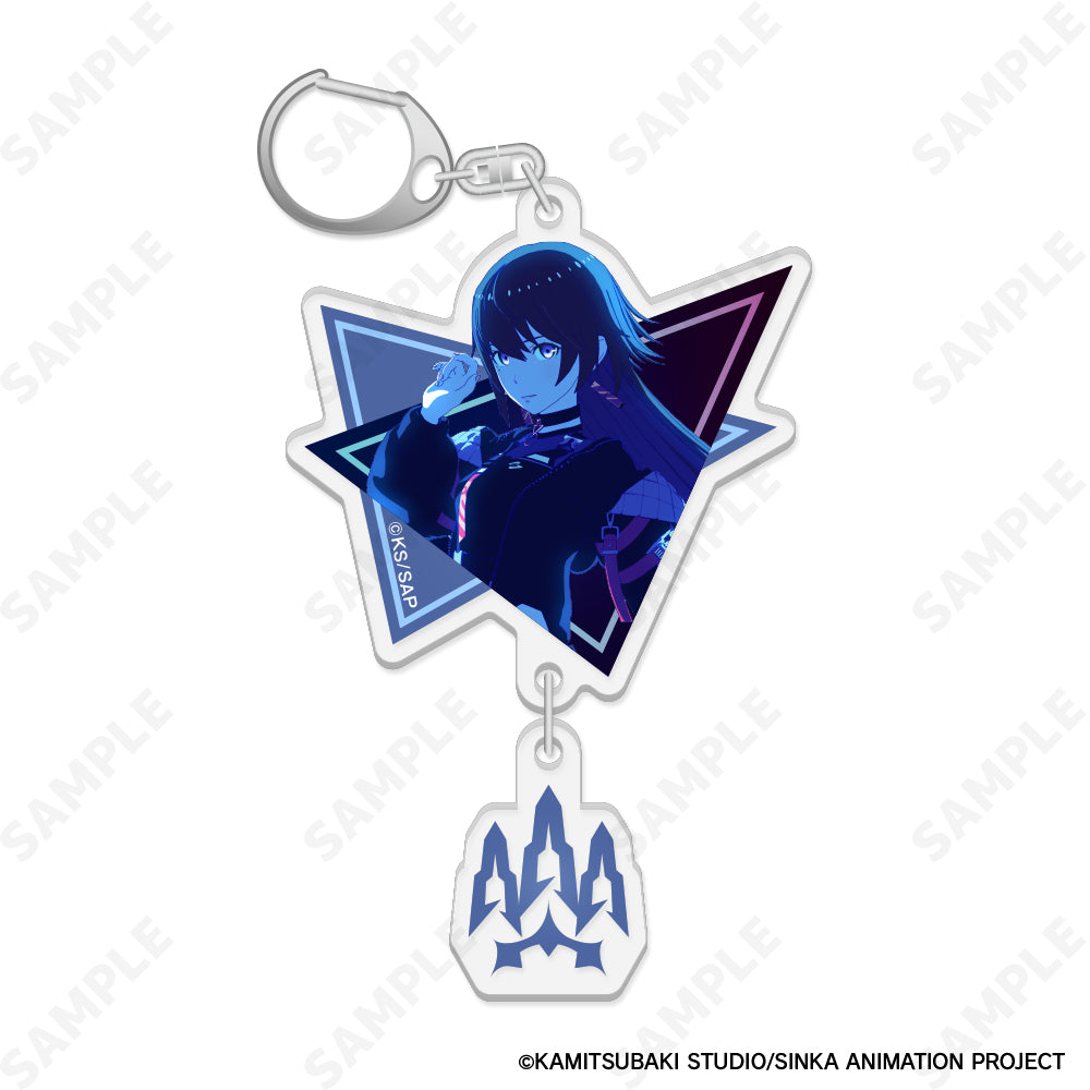 『神椿市建設中。』2連アクリルキーホルダー 5 輪廻此処[Neon]