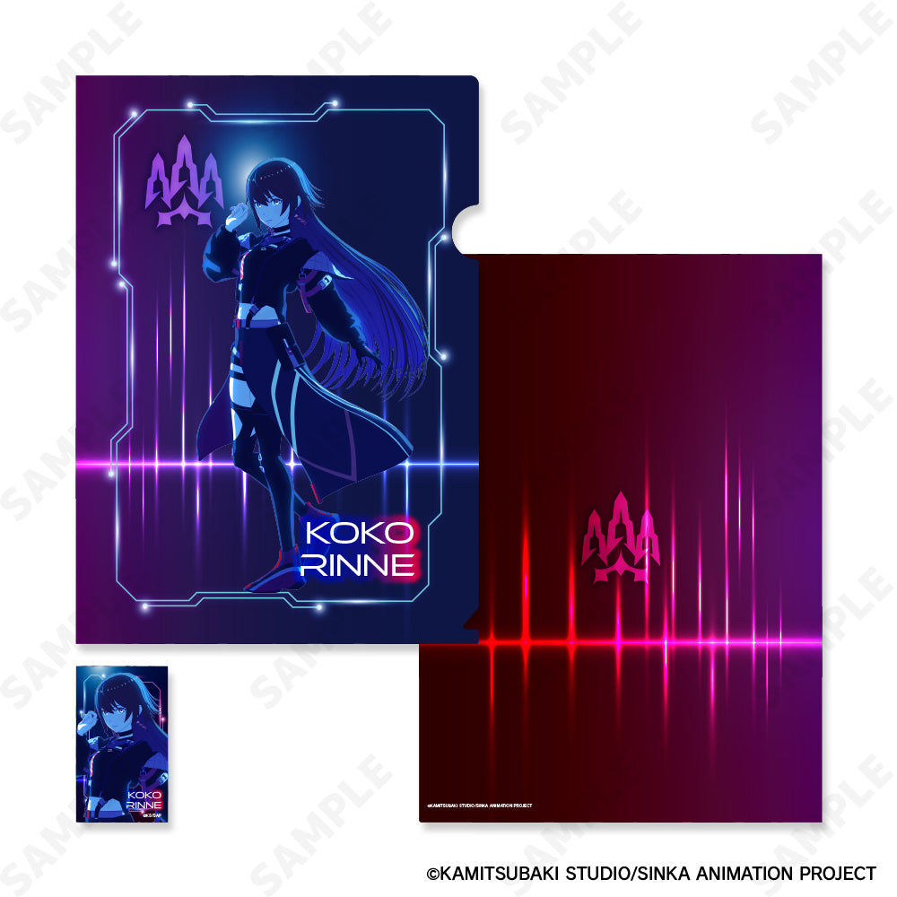 『神椿市建設中。』クリアファイル&ステッカーセット 5 輪廻此処[Neon]