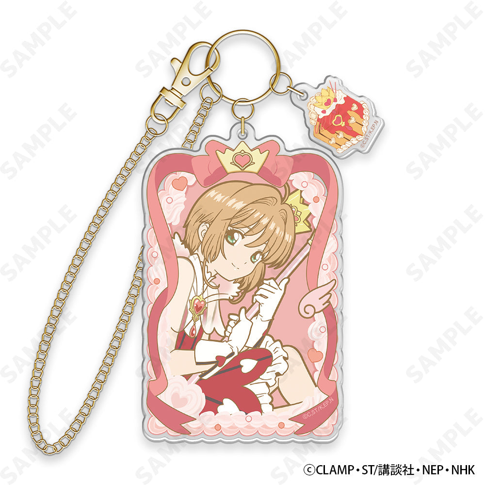 『カードキャプターさくら クリアカード編』アクリルバックチャーム 1 さくら[sweets]
