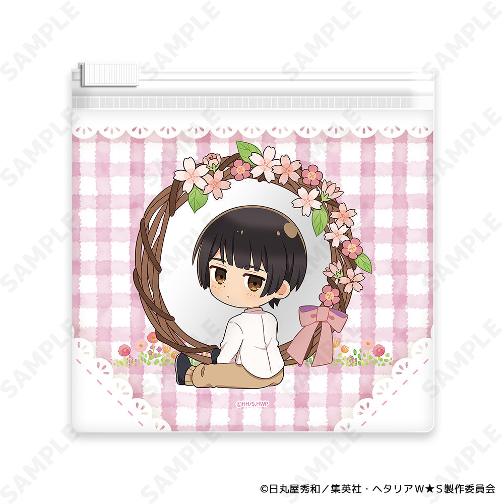 『ヘタリア World☆Stars』スライダーポーチ 3 日本-Flower Shower-[ドレセレmini]