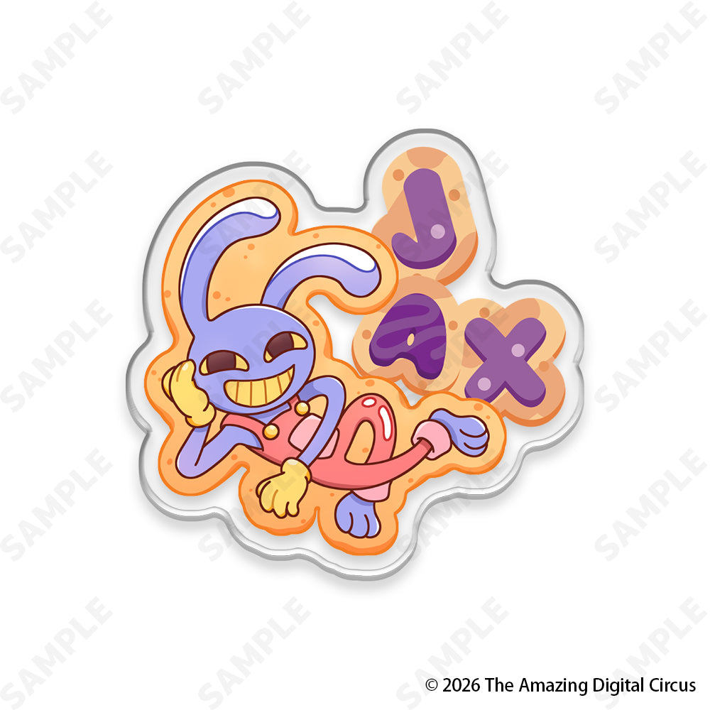 『アメイジング・デジタル・サーカス』お名前アクリルバッジ 4 ジャックス[きゃらべいく]