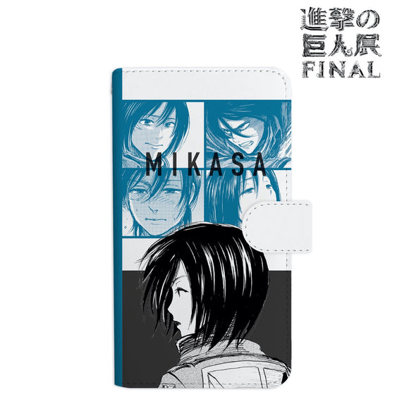 進撃の巨人』ミカサ コマ割り手帳型スマホケース【202405再販】 – Anime Store JP